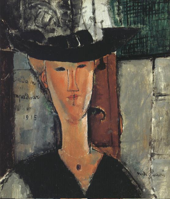Amedeo Modigliani Madam Pompadour (mk39)